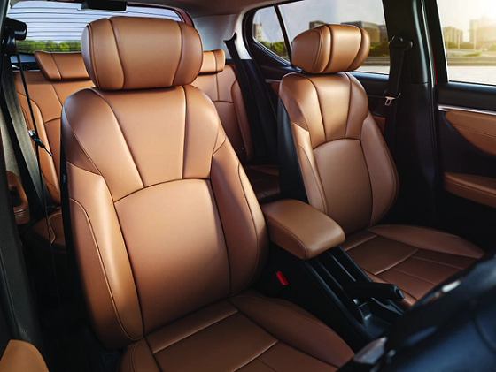 Honda Elevate (2023–2026), Premium tan leatherette seat upholstery