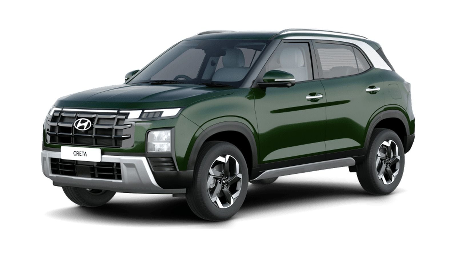 Hyundai Creta in Robust Emerald Pearl