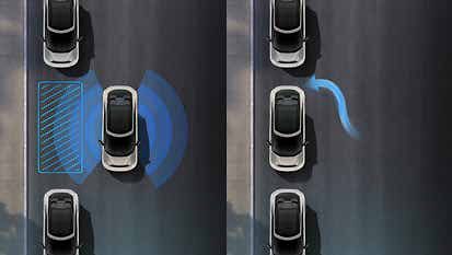 Mahindra BE 6, AutoPark steers the eSUV into a parking space on its own
