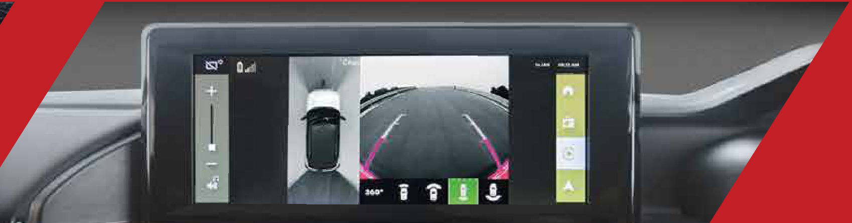 Citroën C3 X — Halo 360-degree surround-view camera