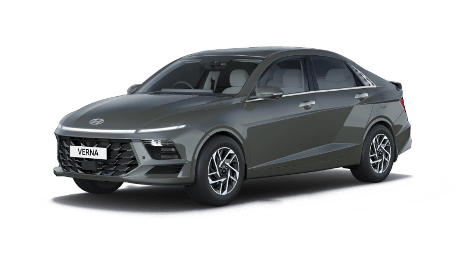 Hyundai Verna in Titan Grey