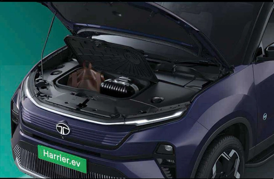 Tata Harrier EV, The frunk - a front trunk that adds intelligent storage space where you need it most