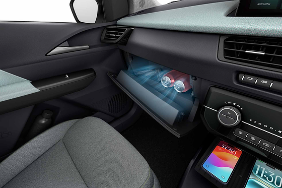 Tata Tiago EV, Cooled glovebox keeps drinks chilled on the move