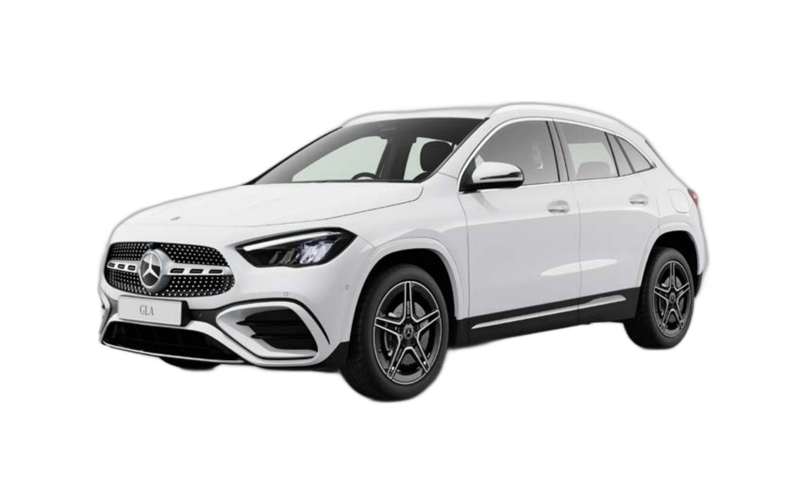 Mercedes-Benz GLA — front three-quarter view