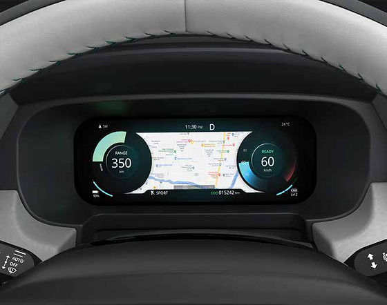 Tata Punch EV, Navigation in the digital cockpit for a smoother, more focused drive