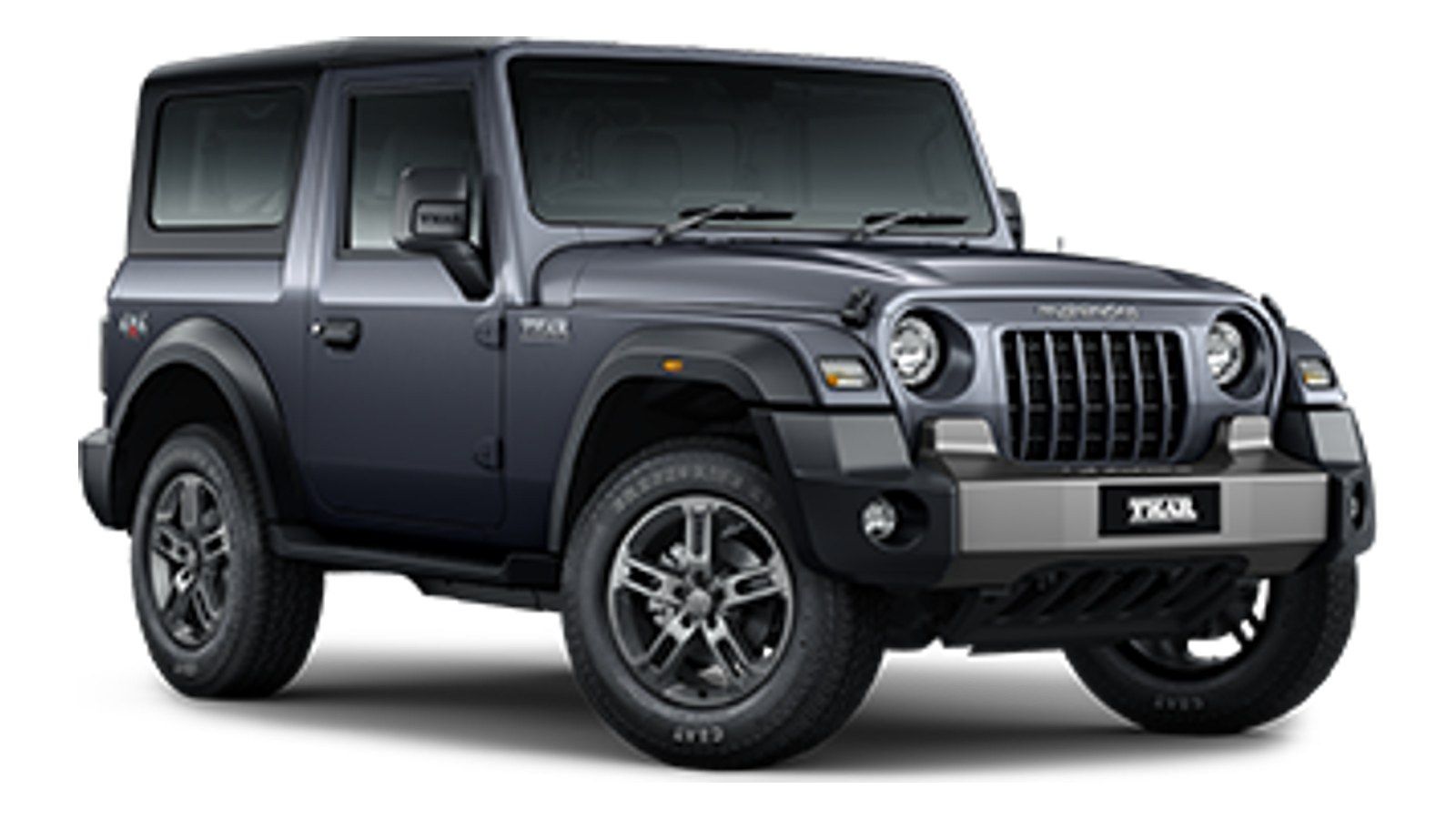 Mahindra Thar in Galaxy Grey