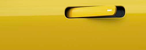 Tata Sierra, Flush door handles with welcome lights sit flat in the door - they don't stick out, they stand out