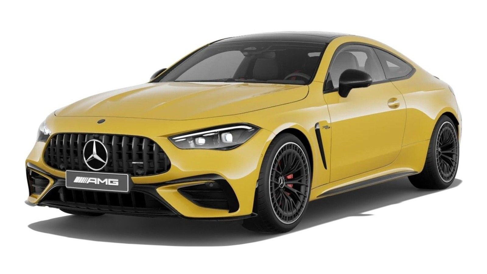 Mercedes-Benz Mercedes-AMG CLE 53 Coupe in Sun Yellow