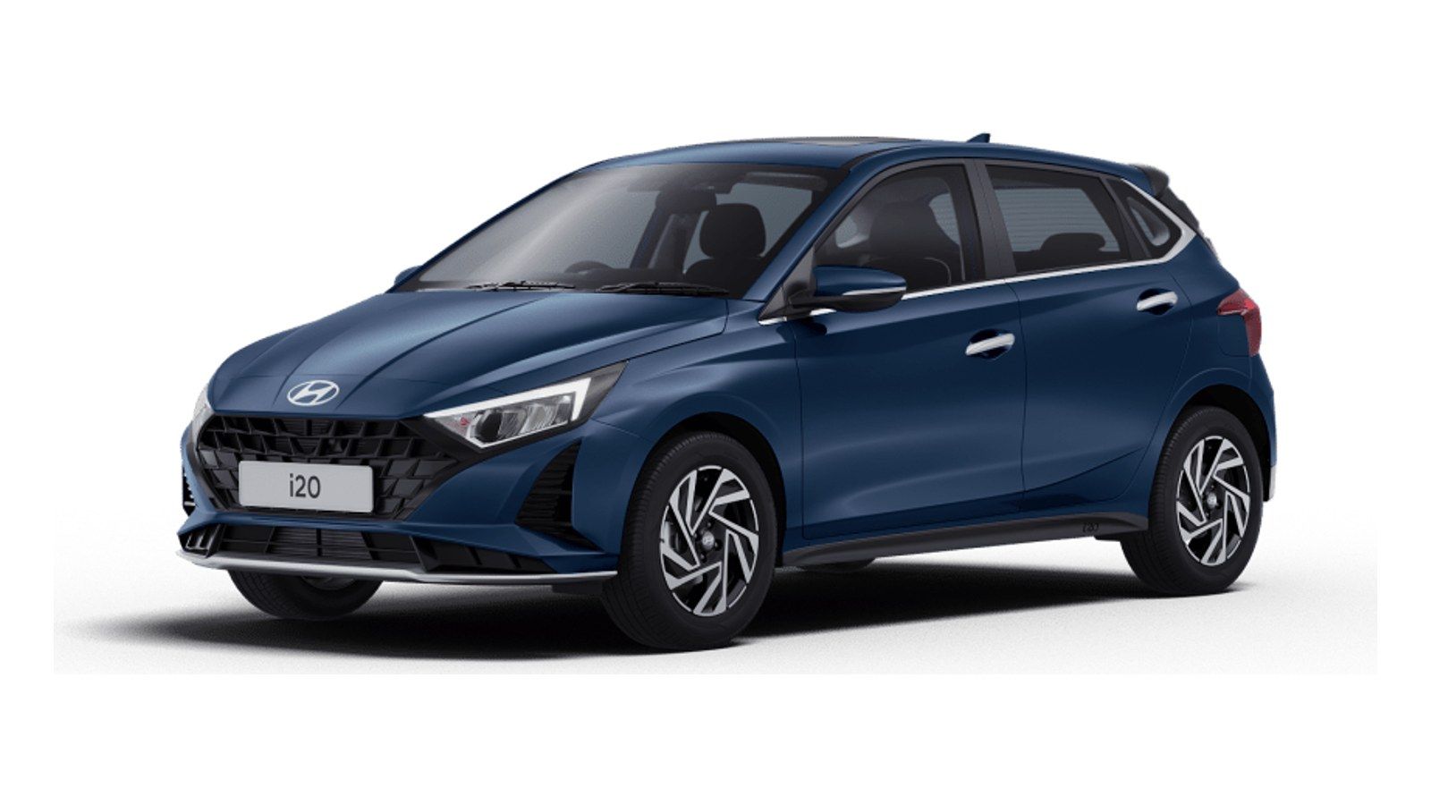 Hyundai i20 in Starry Night