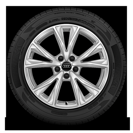 Audi Q3 Sportback, R18 5-spoke V-style aluminium alloy wheel
