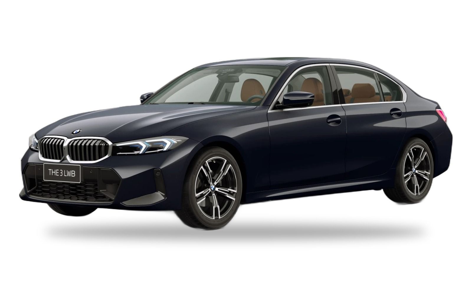 BMW 3 Series LWB in M Carbon Black Metallic