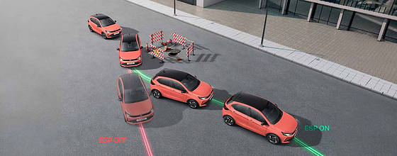 Tata Tiago, Electronic Stability Program with traction control corrects instability around obstacles and on slippery roads