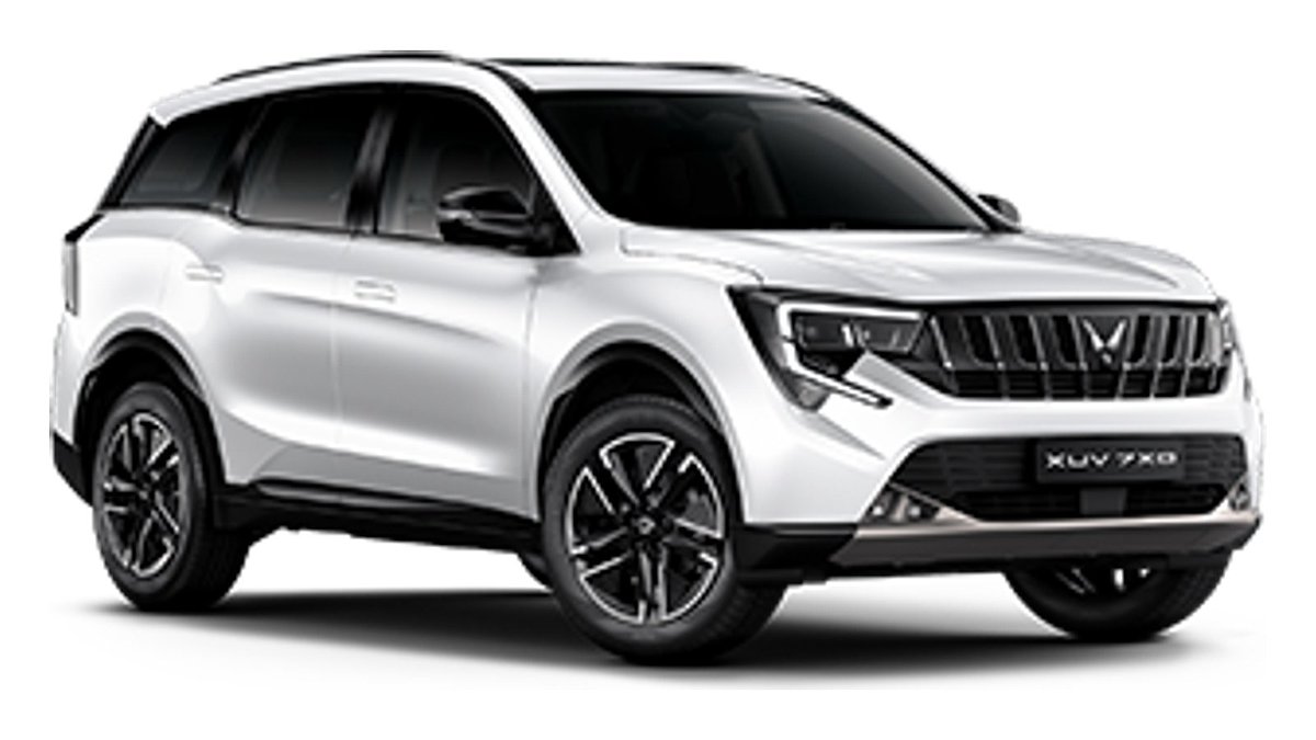 XUV 7XO in Everest White colour