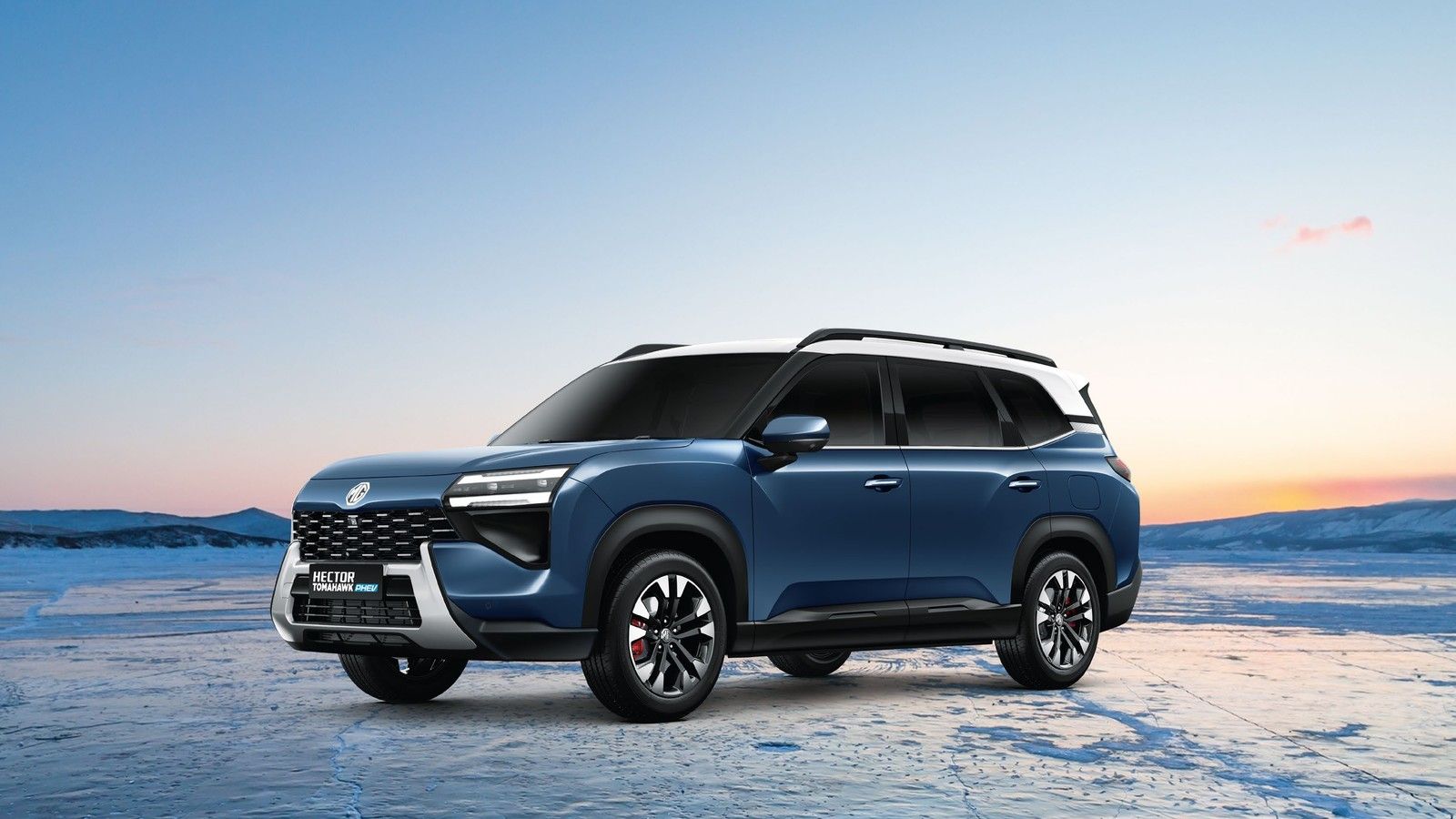 MG Hector Tomahawk PHEV — Tall, wide and confidently proportioned — 4,745 mm long, 1,770 mm tall