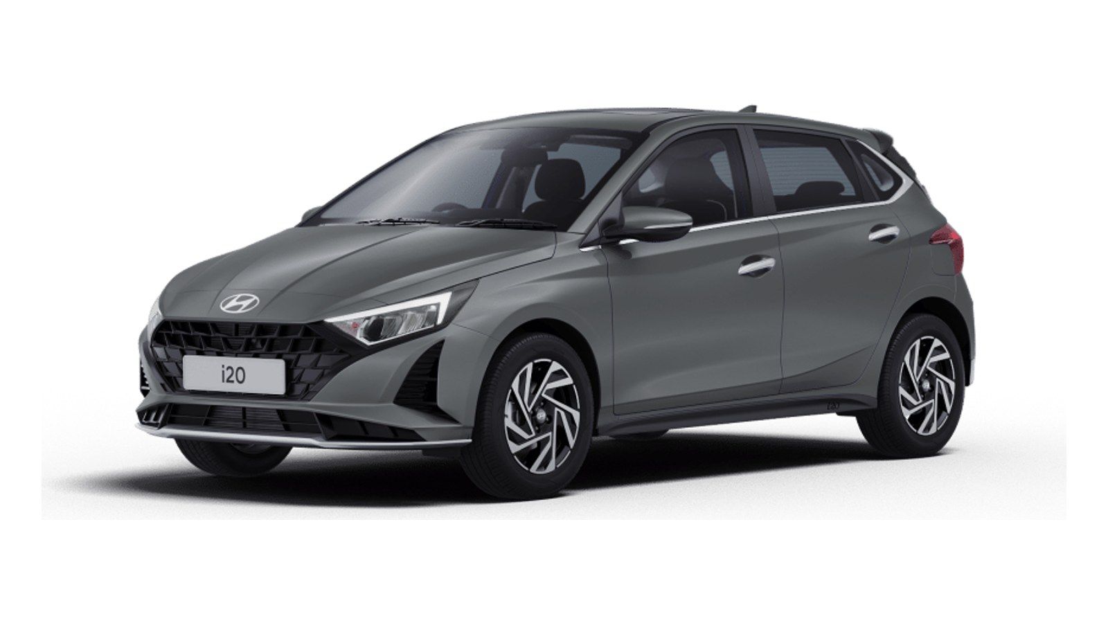 Hyundai i20 in Titan Grey