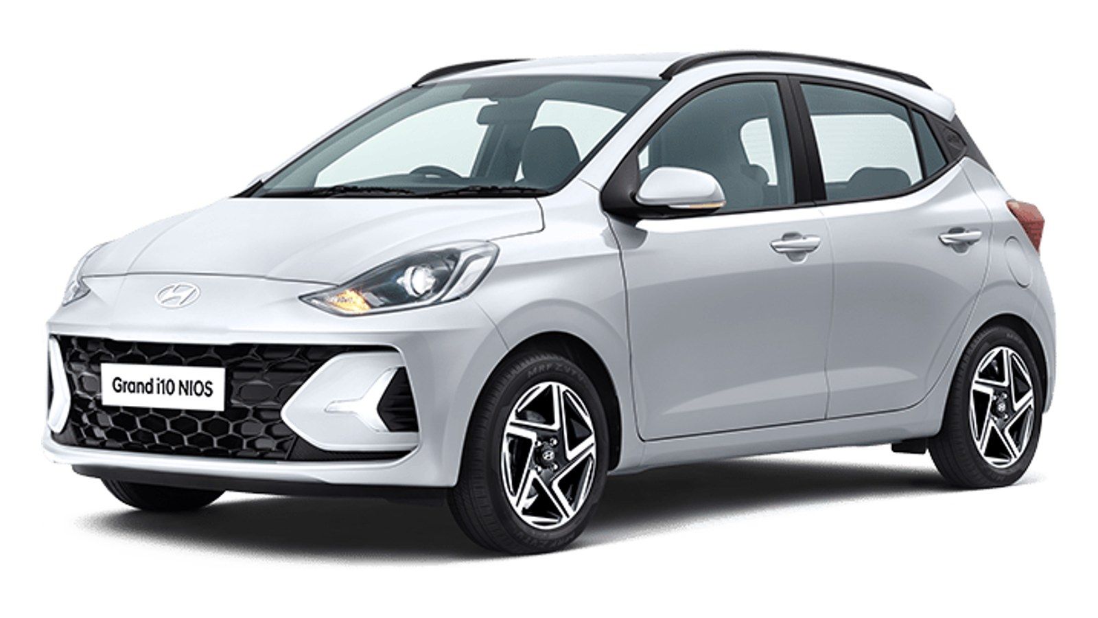 Hyundai Grand i10 Nios in Typhoon Silver