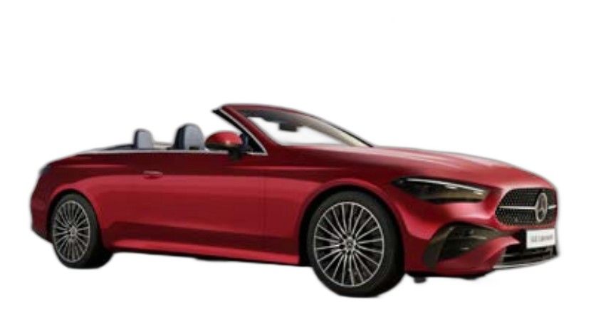 Mercedes-Benz CLE Cabriolet in MANUFAKTUR Patagonia Red Bright