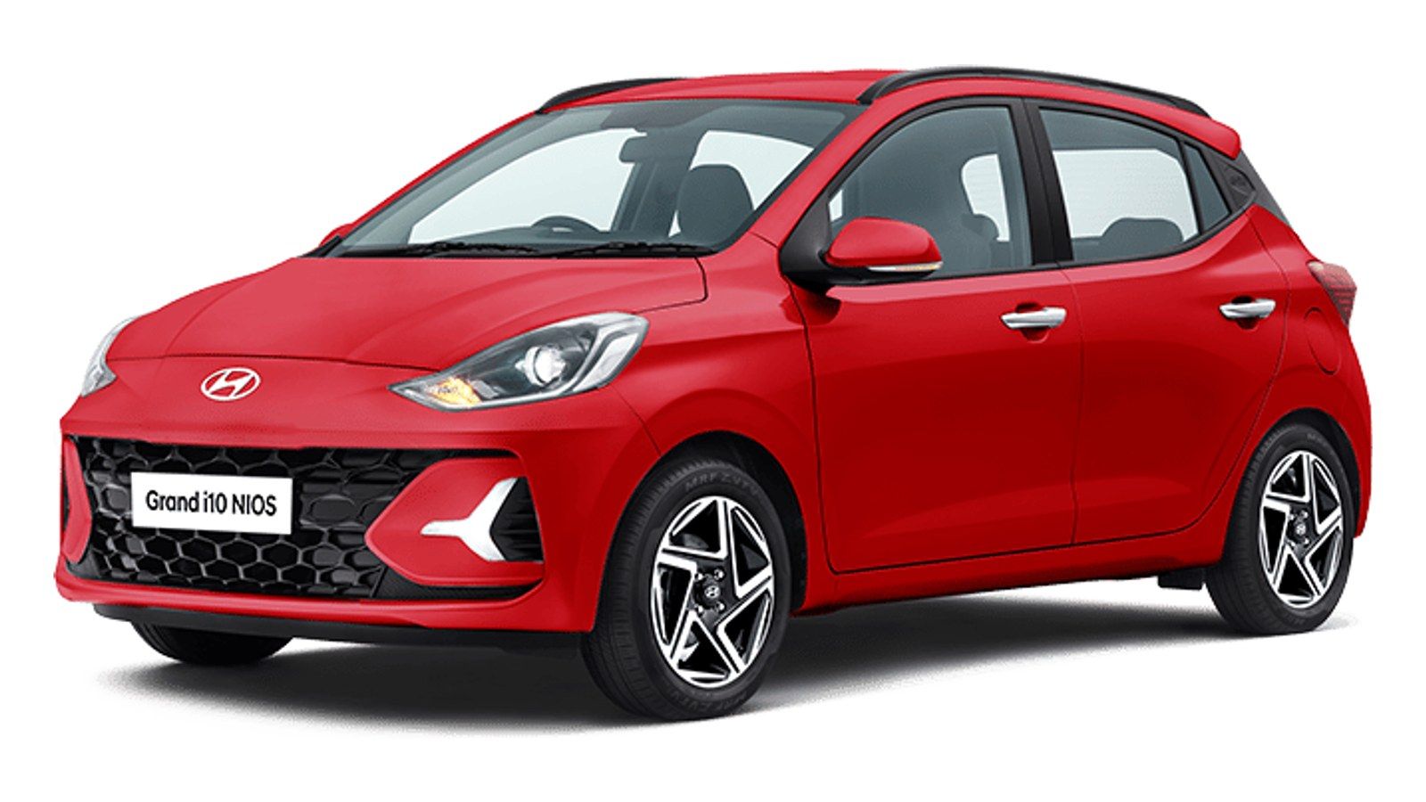 Hyundai Grand i10 Nios in Fiery Red