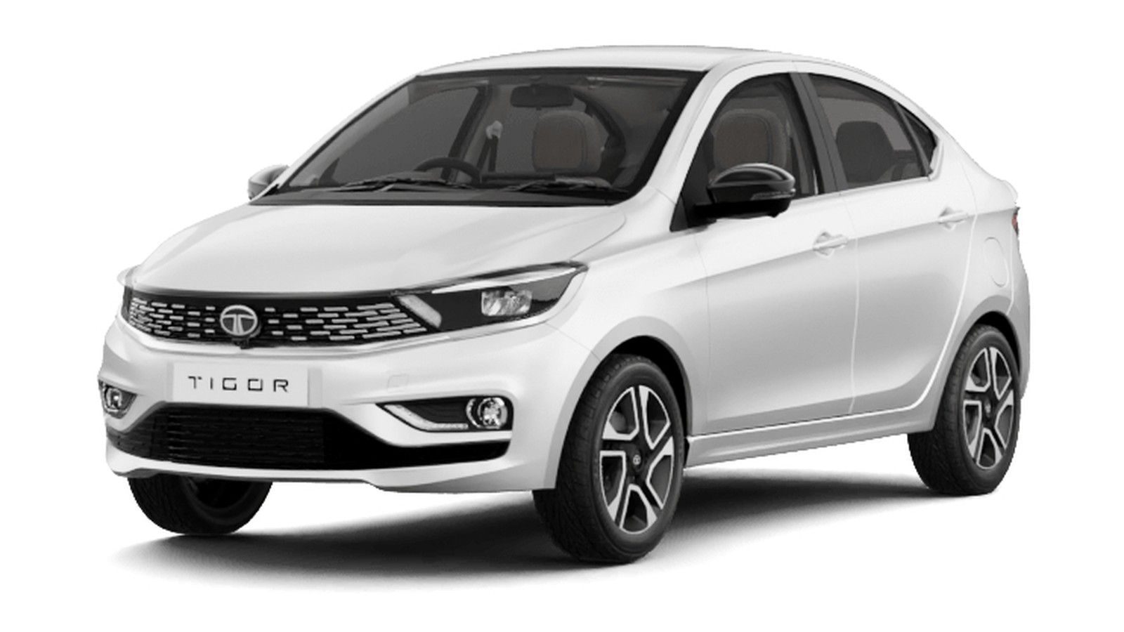 Tata Tigor in Opal White