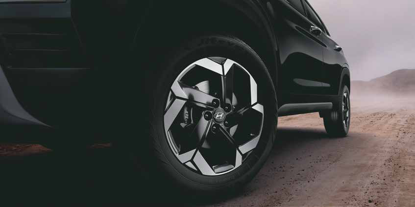Hyundai Creta — R17 diamond-cut alloy wheels