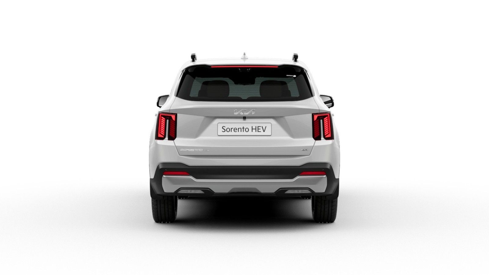 Kia Sorento — Star Map connected tail lamps and integrated spoiler with hidden wiper