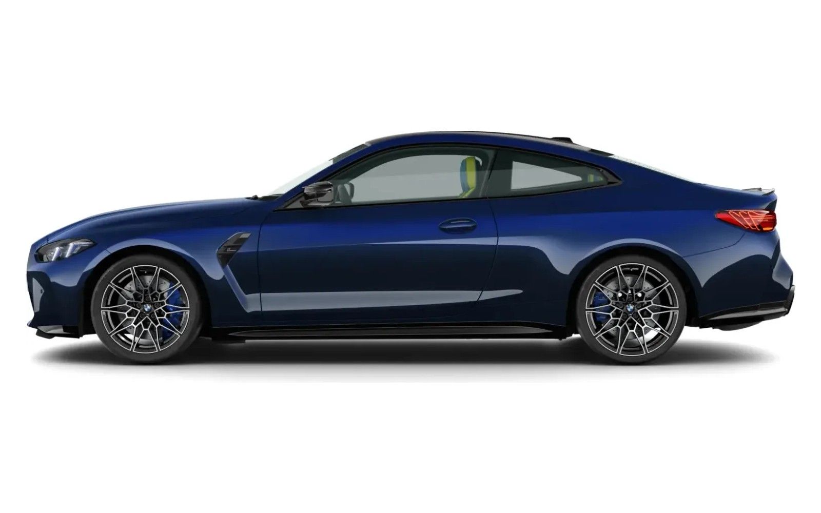 BMW M4 in BMW Individual Tanzanite Blue metallic
