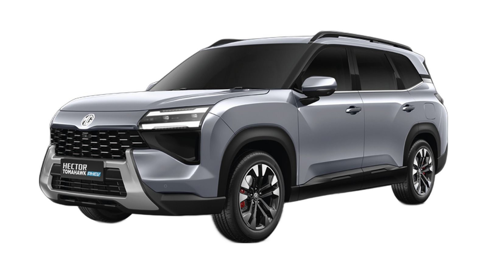 MG Hector Tomahawk PHEV in Aurora Silver