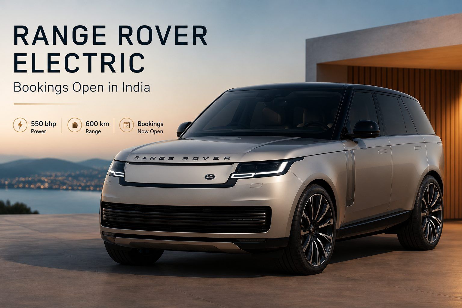 Range Rover Electric Bookings Open in India: 550 bhp, 600 km Range