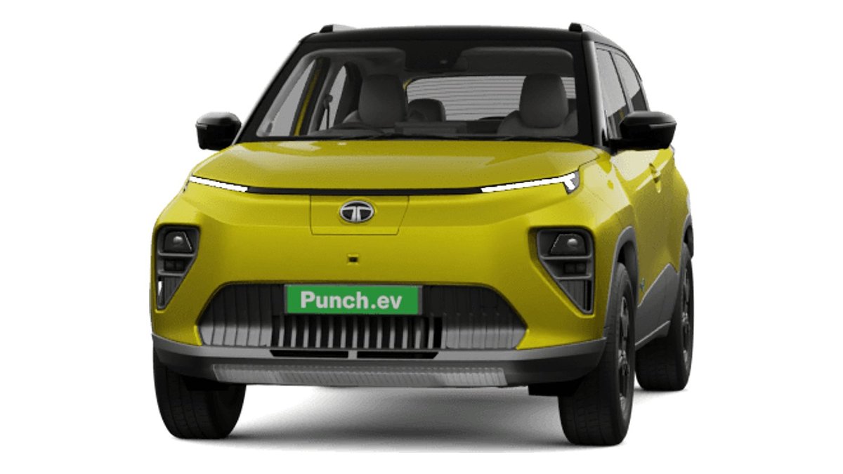 Punch EV in Fearless Yellow With Dual Tone colour
