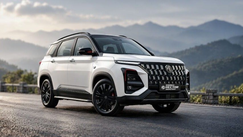 MG Hector Snowstorm Petrol Turbo Automatic (CVT)