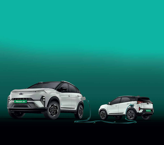 Tata Nexon EV, V2V vehicle-to-vehicle charging lets the Nexon.ev top up another EV anywhere