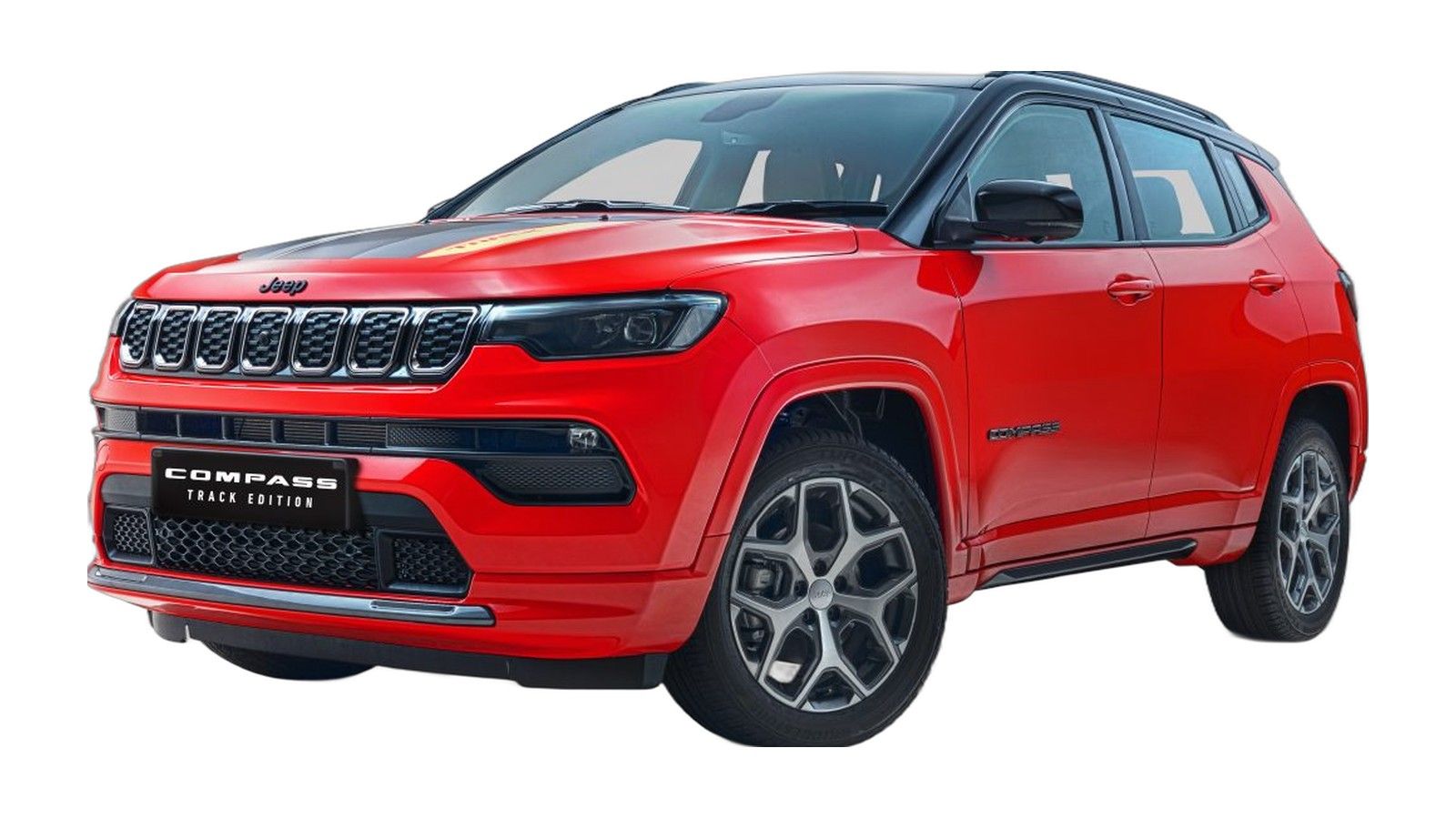Jeep Compass in Exotica Red