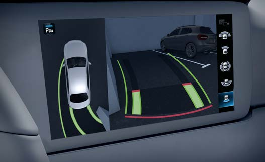 Mercedes-Benz Mercedes-AMG EQS 53 4MATIC+ — Active Parking Assist with 360-degree surround-view camera