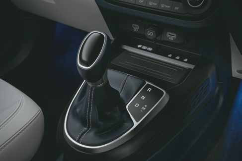 Hyundai Exter — Smart Auto AMT gear selector