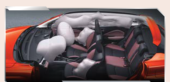 Toyota Urban Cruiser Taisor, Six-airbag passive safety system