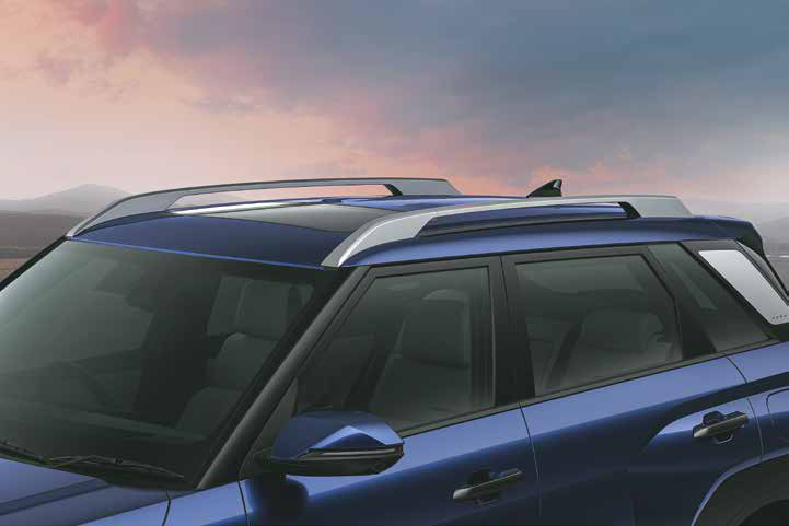 Hyundai Venue — Bridge type roof rails