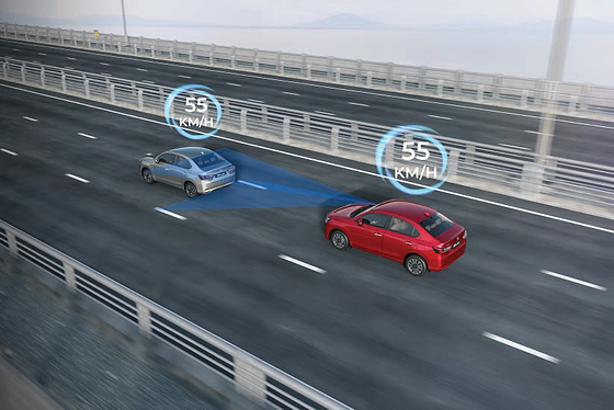 Honda Amaze, Adaptive Cruise Control maintains a set speed and safe gap to the car ahead