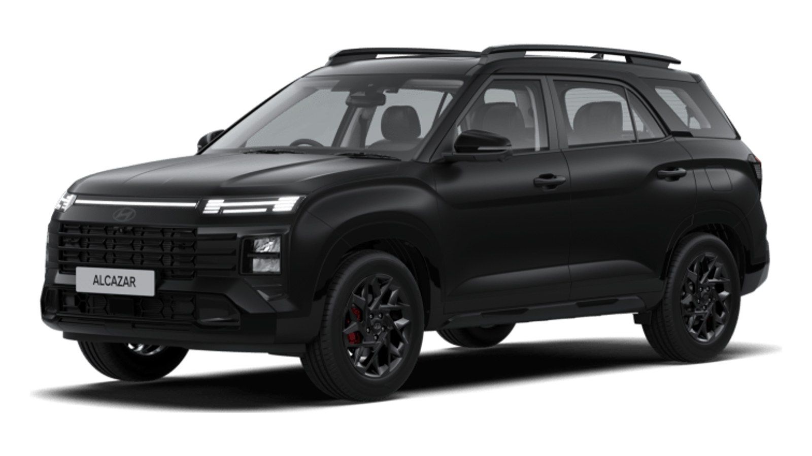 Hyundai Alcazar in Titanium Black Matte Knight