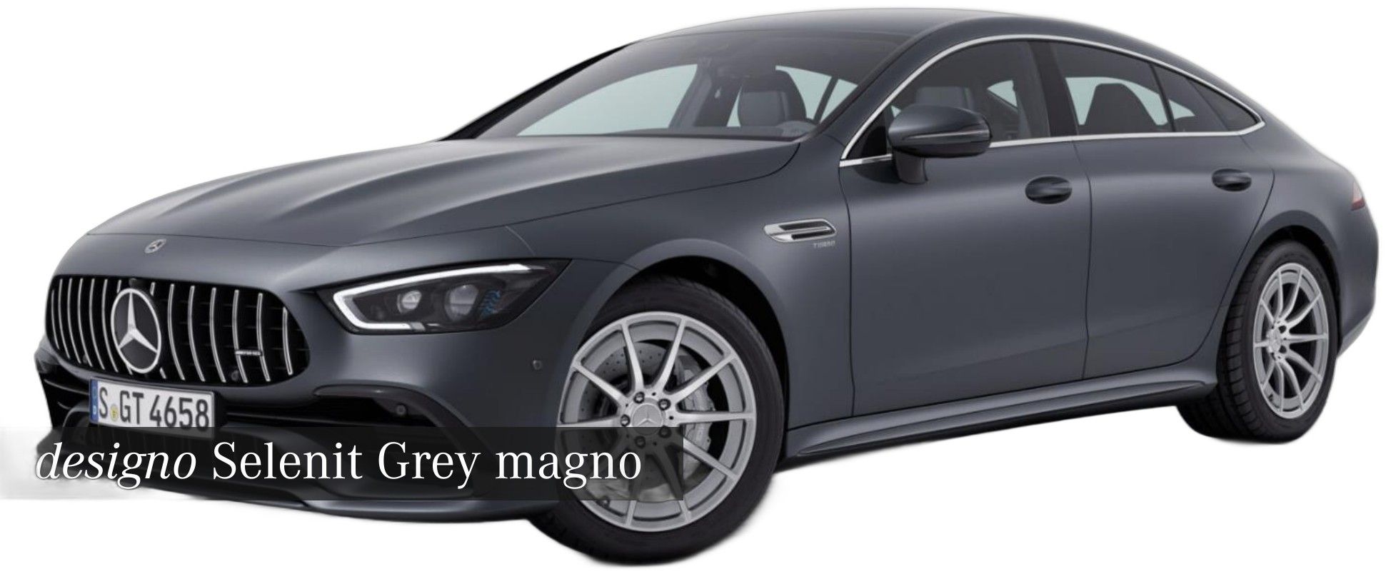 Mercedes-Benz Mercedes-AMG GT 63 S E Performance in designo Selenit Grey Magno