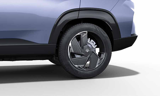 Tata Curvv EV, All wheel disc brakes for optimal stopping power
