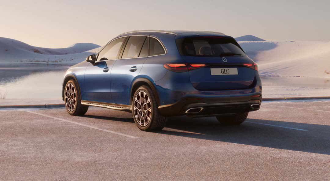 Mercedes-Benz GLC — Full-LED tail-lamps and sculpted rear design
