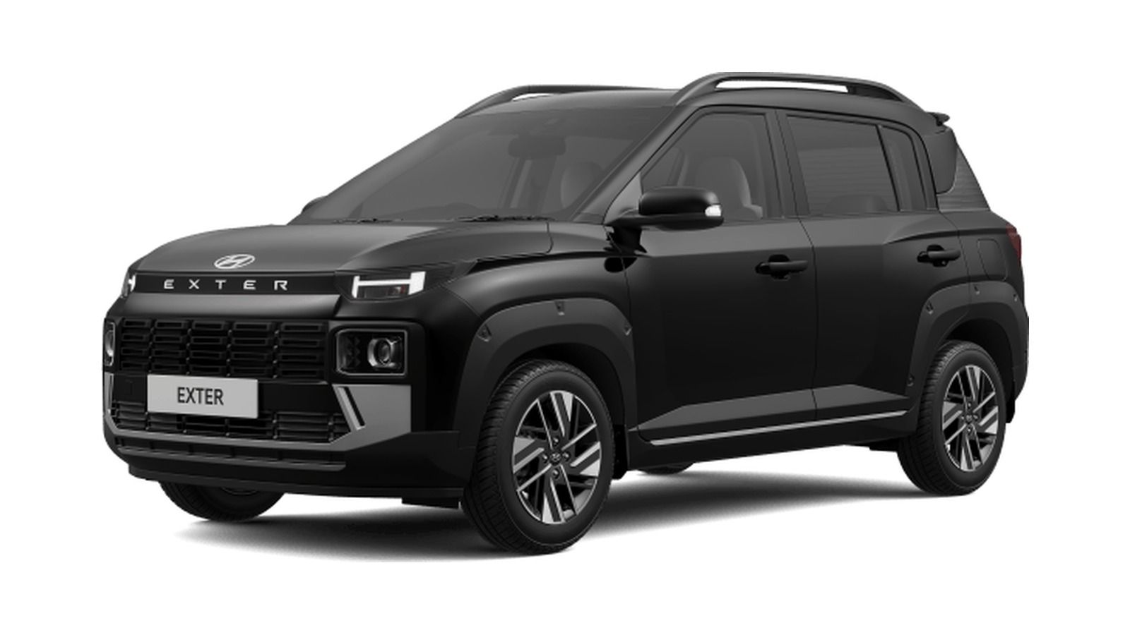 Hyundai Exter in Titanium Black