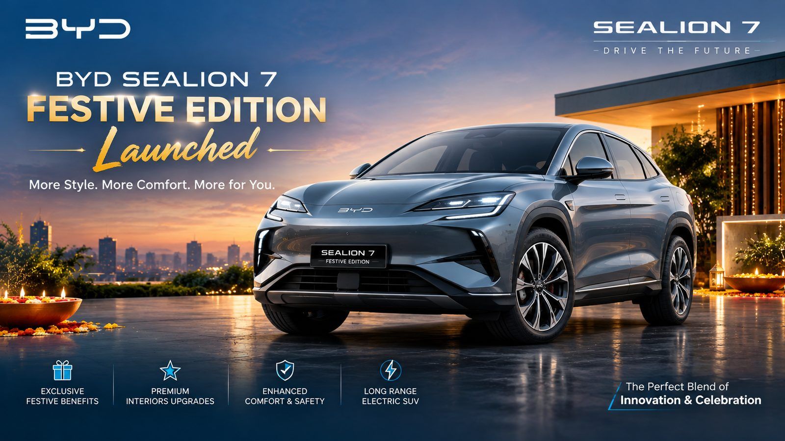 BYD Sealion 7 Festive Edition at ₹50.6 lakh: ₹50,000 just for tan seats?