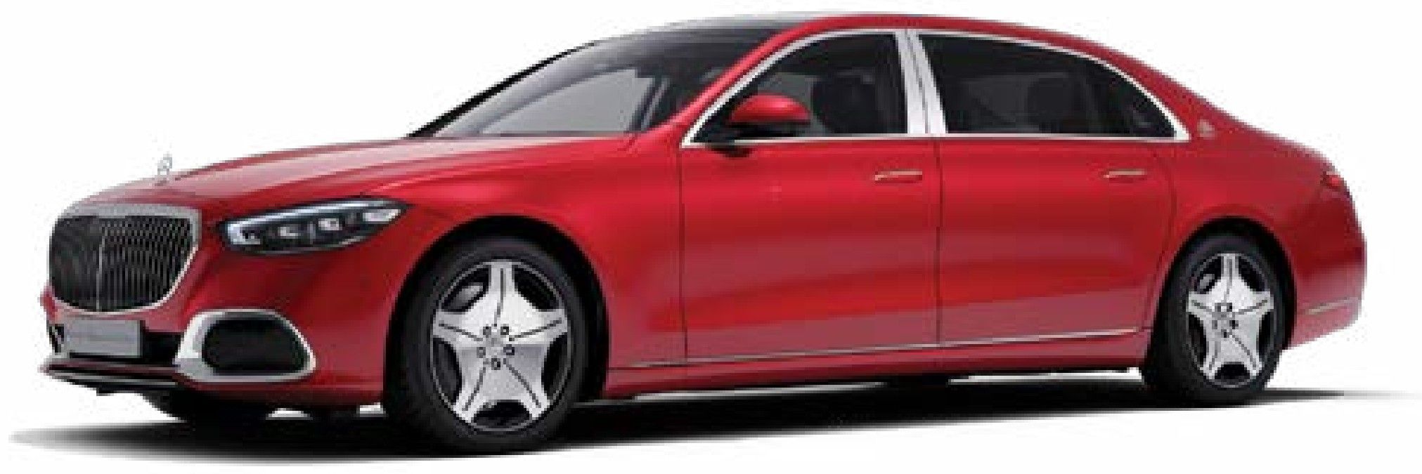 Mercedes-Benz Mercedes-Maybach S-Class in designo Patagonia Red Bright
