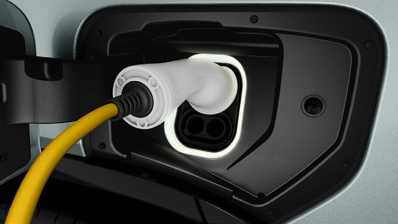 Tata Sierra EV, Illuminated ring on the charging bowl shows charge status at a glance