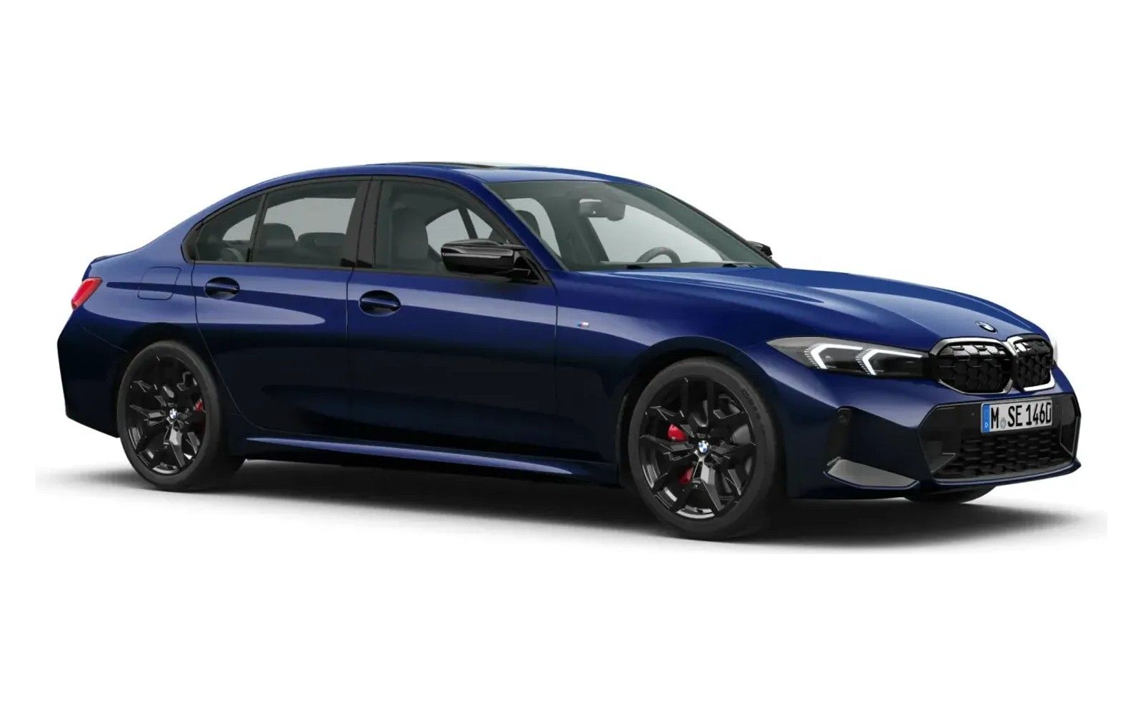 BMW M340i in BMW Individual Tanzanite Blue metallic