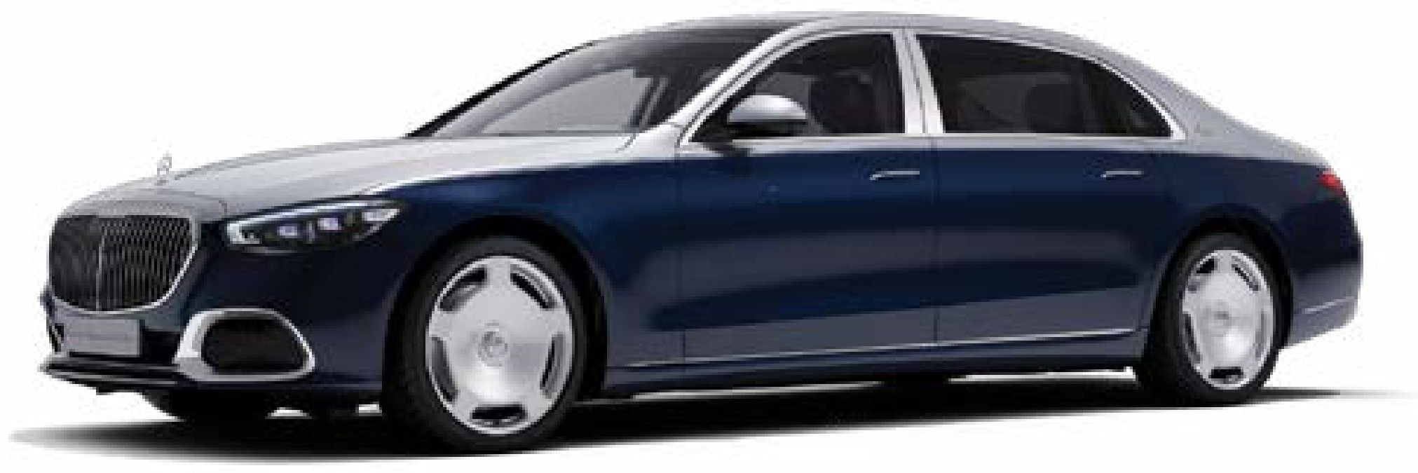 Mercedes-Benz Mercedes-Maybach S-Class in Nautic Blue / High-tech Silver
