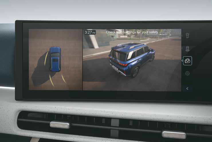 Hyundai Venue — Surround view monitor (SVM)