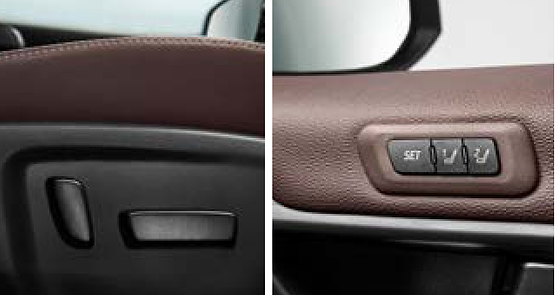 Toyota Innova Hycross, 8-way powered driver seat with memory function