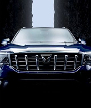Mahindra Scorpio N — Chrome talon front grille